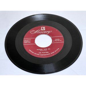 The Platters Winner Takes All The Magic Touch 70819x45 Rock, Pop VG Condition Vi